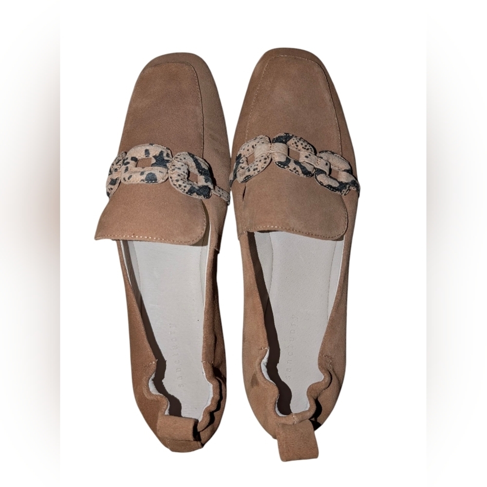 Sanctuary Tan Loafers